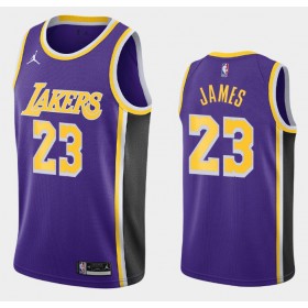 Maglia Los Angeles Lakers LeBron James 23 2020-21 Jordan Brand Statement Edition Swingman - Uomo